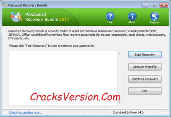 Password Recovery Bundle Crack Serial